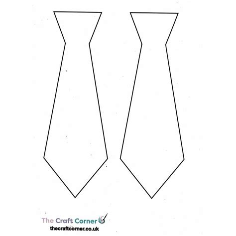 Free Tie Template Printable