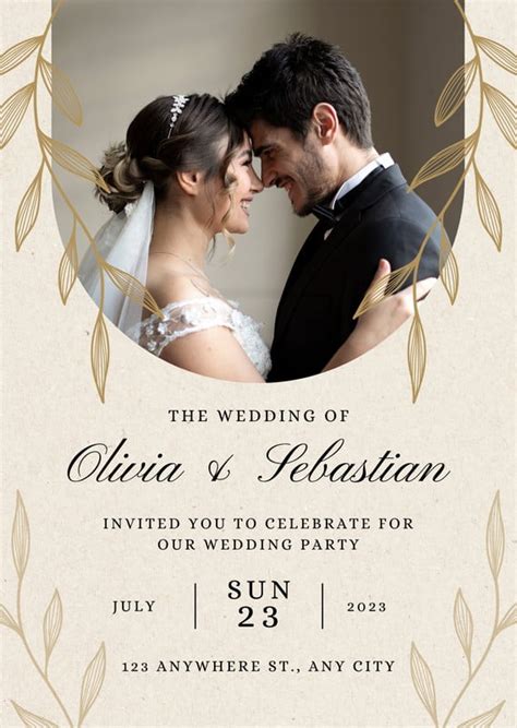 Free Wedding Announcement Templates Download
