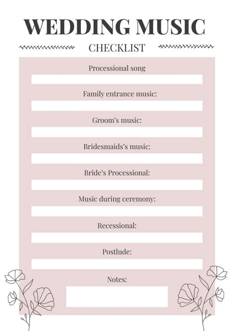 Free Wedding Dj Template