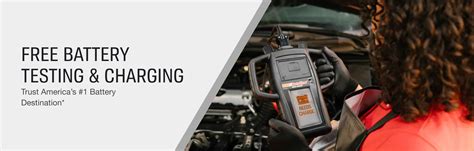 Free battery testing: