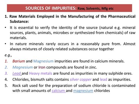 Free of impurities: