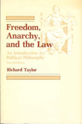 Freedom Anarchy and the Law An Introduction to Political Philosophy Kindle Editon