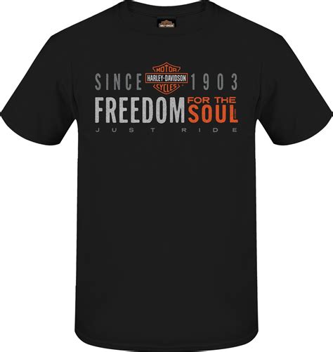 Freedom Ride Harley Tee Shirts Online: Celebrate the Spirit of Adventure 