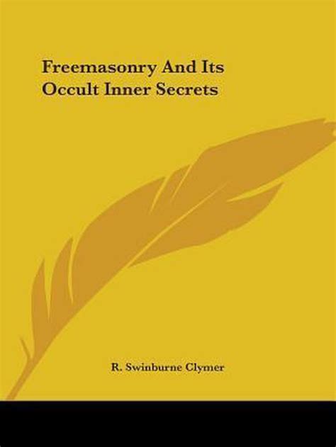 Freemasonry and Its Occult Inner Secrets Epub