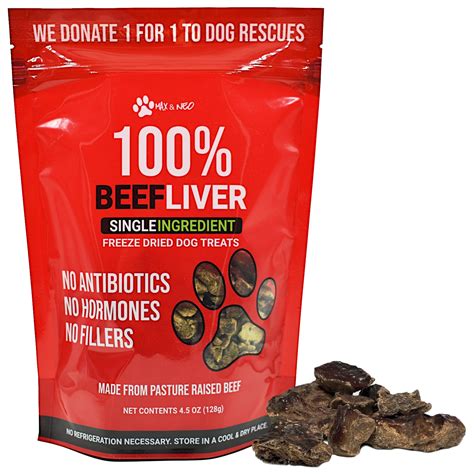 Freeze-Dried Beef Liver Dog Treats: 10,000 Reasons to Pamper Your Pup