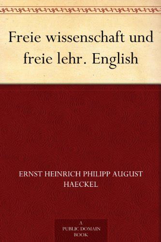 Freie wissenschaft und freie lehr English Doc