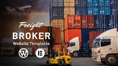 Freight Broker Website Templates