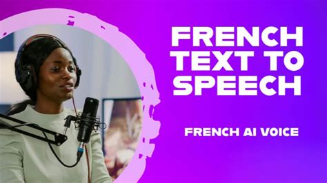 French AI voice generators can help you save time and money.