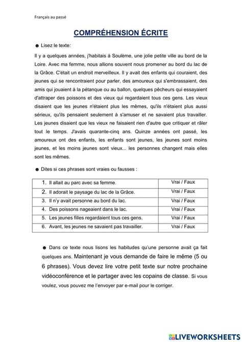 French Comprehension Grammar and Writing Skills Class X Reader