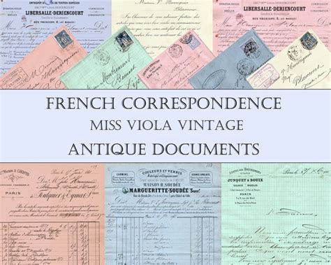 French Correspondence Doc