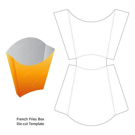 French Fries Template