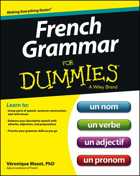 French Grammar For Dummies Kindle Editon