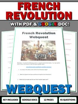 French Revolution And Napoleon Webquest Answer Key Kindle Editon