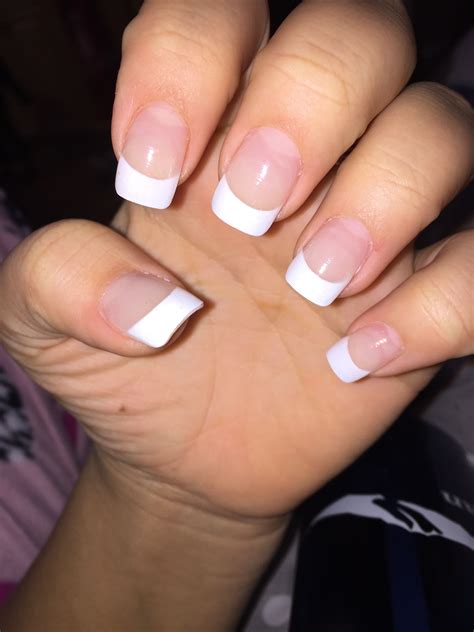 French tip acrylics