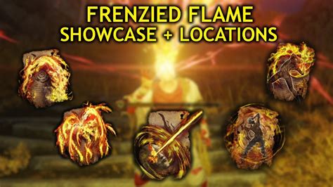 Frenzied Flame Incantations: 35 Scorching Spells for the Pyromancer's Arsenal