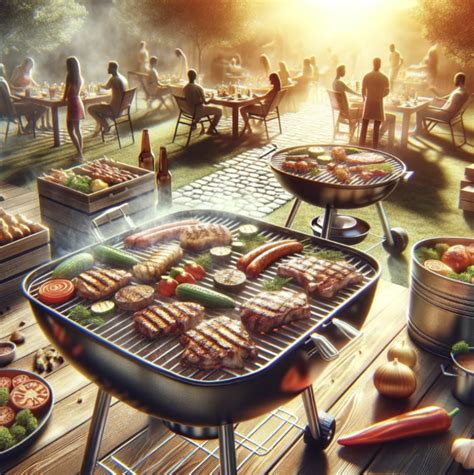 Frequent grilling for large groups: