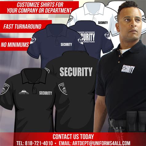 Frequently Asked Questions about Security Polo Shirts