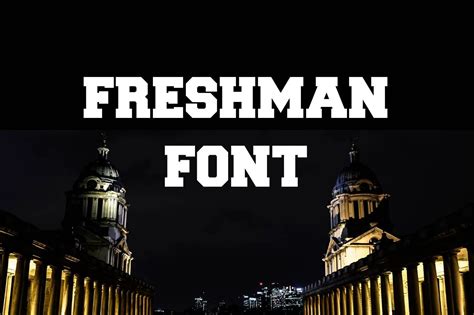 Freshman Light Font: Free Download