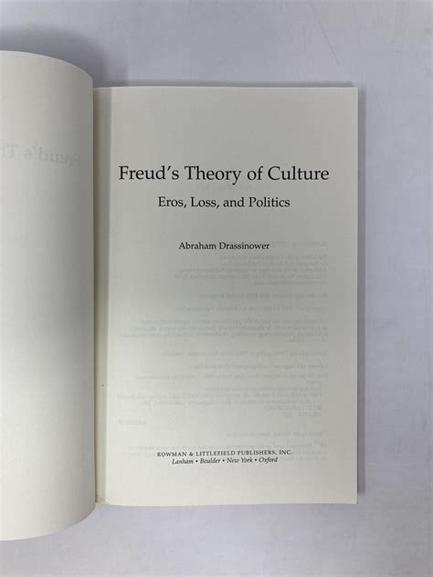 Freud's Theory of Culture Eros Doc