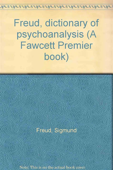 Freud Dictionary of Psychoanalysis Kindle Editon
