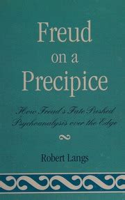 Freud on a Precipice: How Freud's Fate Pushed Psychoanalysis Over t PDF