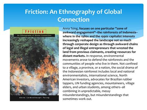 Friction An Ethnography of Global Connection Reader