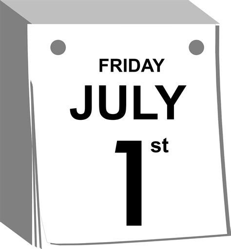 Friday, July 1