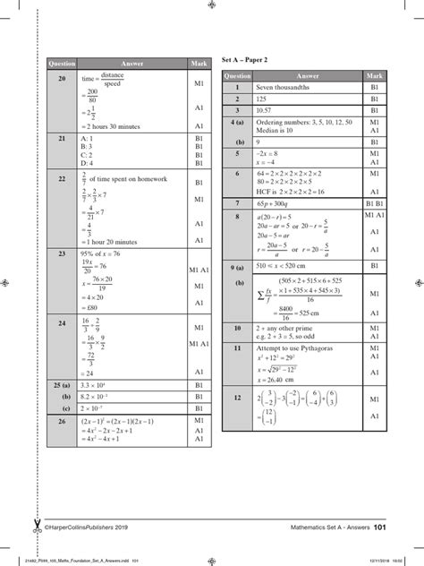 Friday 12 November 2010 Morning Foundation Tier Answers Kindle Editon