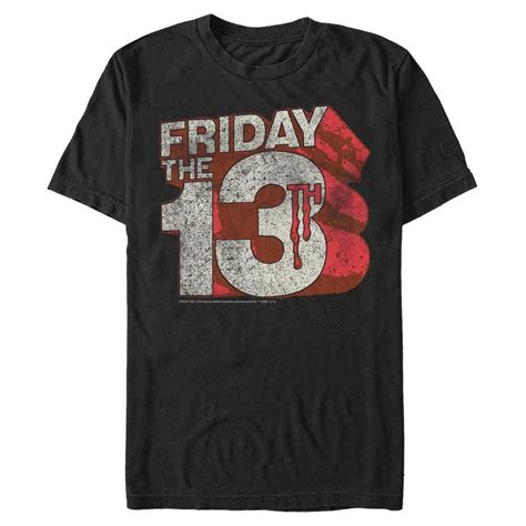 Friday the 13th T-Shirt: A Symbol of Horror, Superstition, and Style