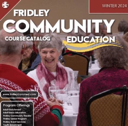 Fridley Community Education Catalog