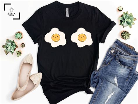 Fried Egg T-Shirt: The Most Egg-cellent Way to Show Your Breakfast Love