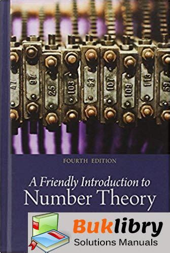 Friendly Introduction To Number Theory Silverman Solutions Epub