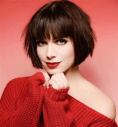 Fringe Fantastic: The Chic and Easy Fringed Bob That Will Flatter Your Face