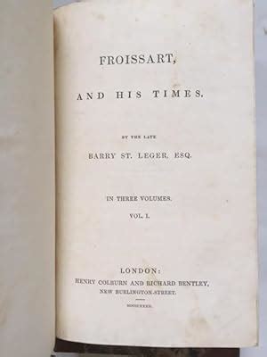Froissart and His Times Reader