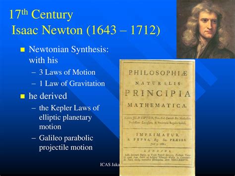 From 17th Century Pascal to 21st Century Newton: A 350-Year Journey of Scientific Evolution