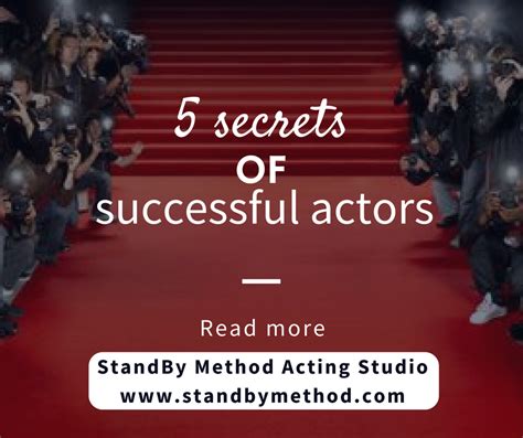 From Away Actor Unveils 99 Secrets to Acting Success