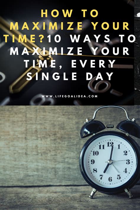 From Minutes to Days: How to Maximize Your Time and Accomplish More