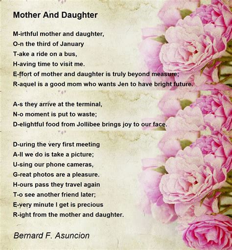 From Mother and Daughter Poems Doc