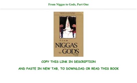 From Niggas To Gods Ebook PDF