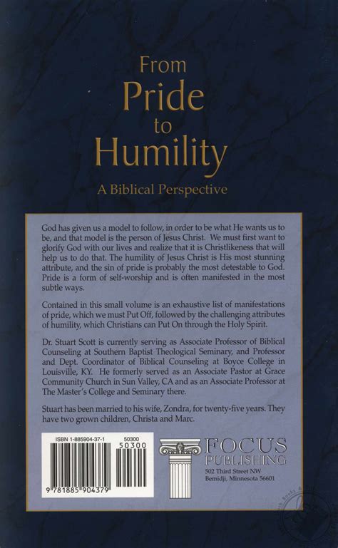 From Pride to Humility: A Biblical Perspective Ebook Epub