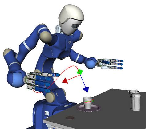 From Robot to Human Grasping Simulation Reader