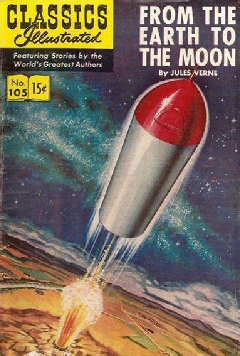 From the Earth to the Moon Classics Illustrated Gilberton 105 Doc