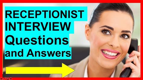 Front Desk Receptionist Interview Questions And Answers Doc