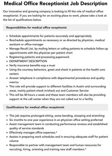 Front Desk Receptionist Medical Jobs: A Guide to 30+ Medical Receptionist Careers