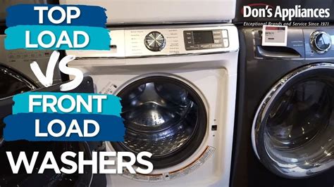 Front-Load vs. Top-Load Washers: A Comprehensive Guide