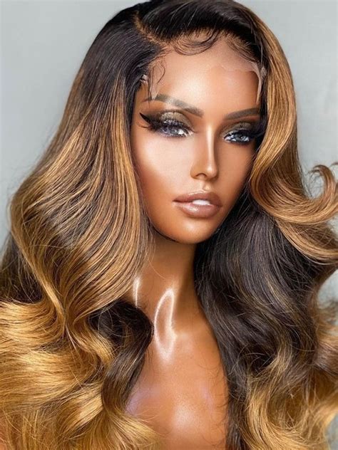 Frontal lace front wigs are made with a thin layer of lace that is attached to the front of the wig