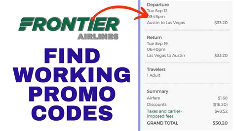 Frontier Air Promo Codes: An Unparalleled Advantage