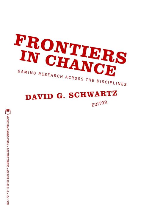 Frontiers in Chance Gaming Research Across the Disciplines Doc