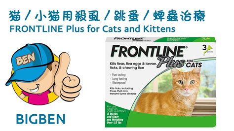 Frontline Plus 防治跳蚤、蜱蟲、蝨子的神器