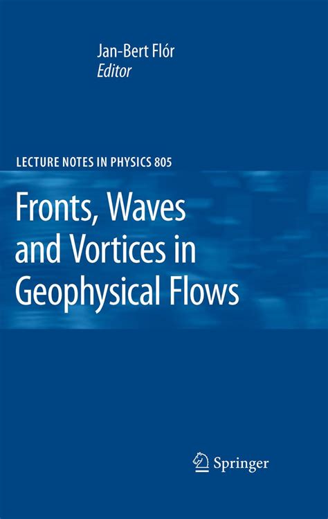 Fronts, Waves and Vortices in Geophysical Flows PDF